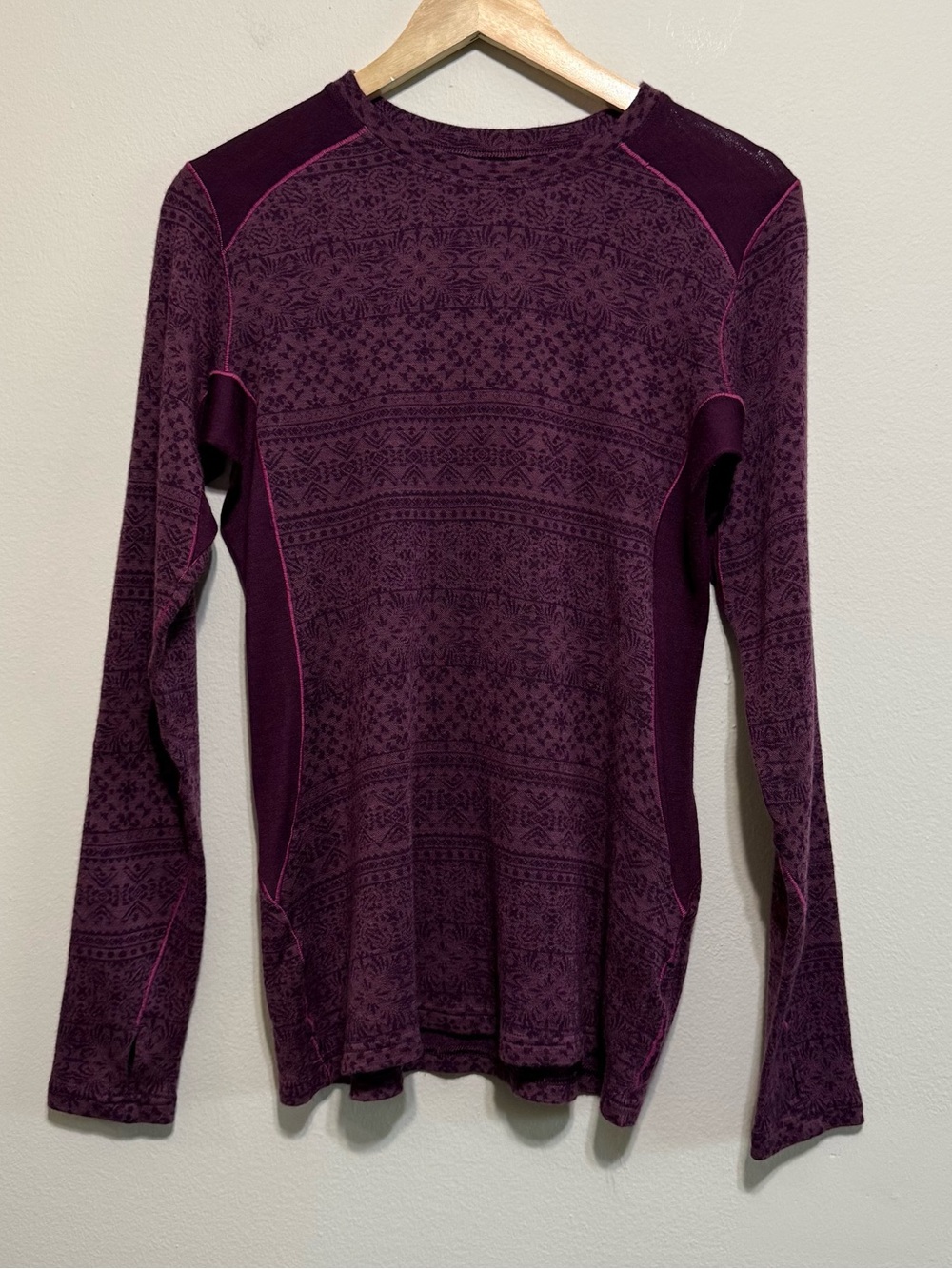 Kuhl Kaskade Krew Wool Blend Baselayer Womens L